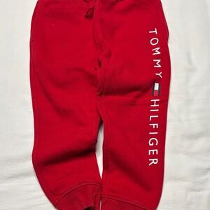 Tommy Hilfiger Kids Bold Red Sweatpants